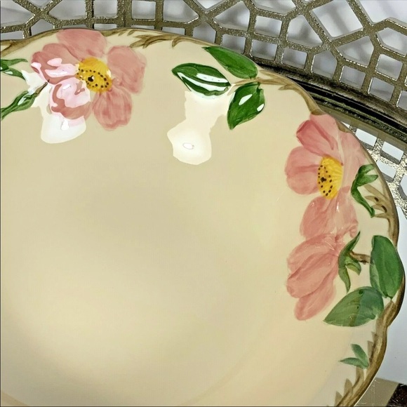 Franciscan Desert Rose 9" Vegetable Serving Bowl Vintage California #N20 - Picture 4 of 8